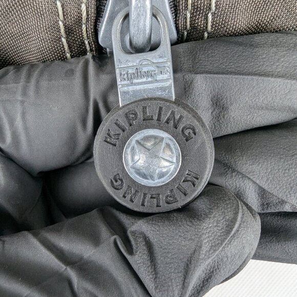 Kipling Brown School Bag Supertaboo drawstring - Pre-Owned - 100% AUTHENTIC - Picture 3 of 13